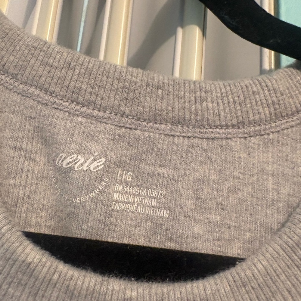 Gray Ribbed Tank Top - Picture 3 of 3